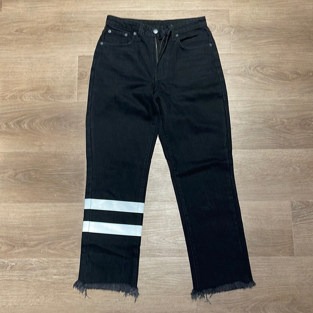 High Waist Cropped Jeans